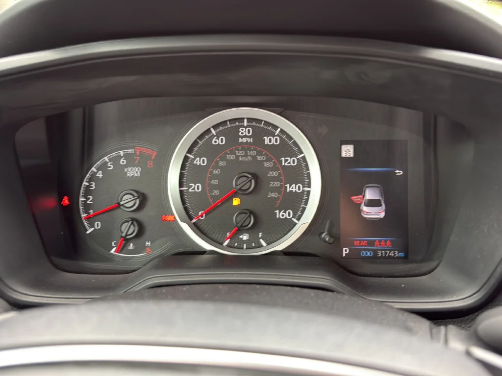 Used 2021 White Toyota SE image 29