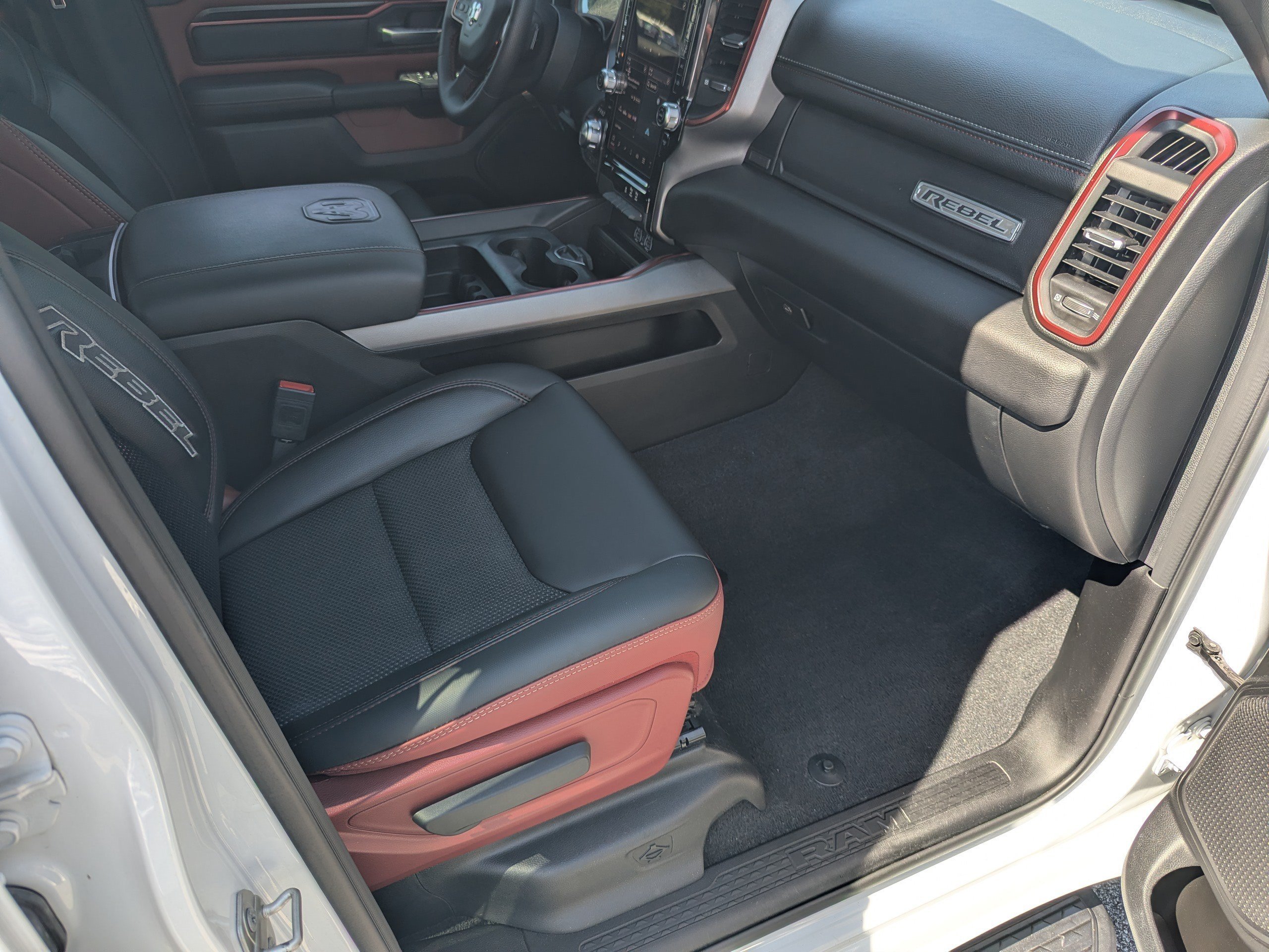 Used 2025 Bright White Clearcoat Ram Rebel image 14