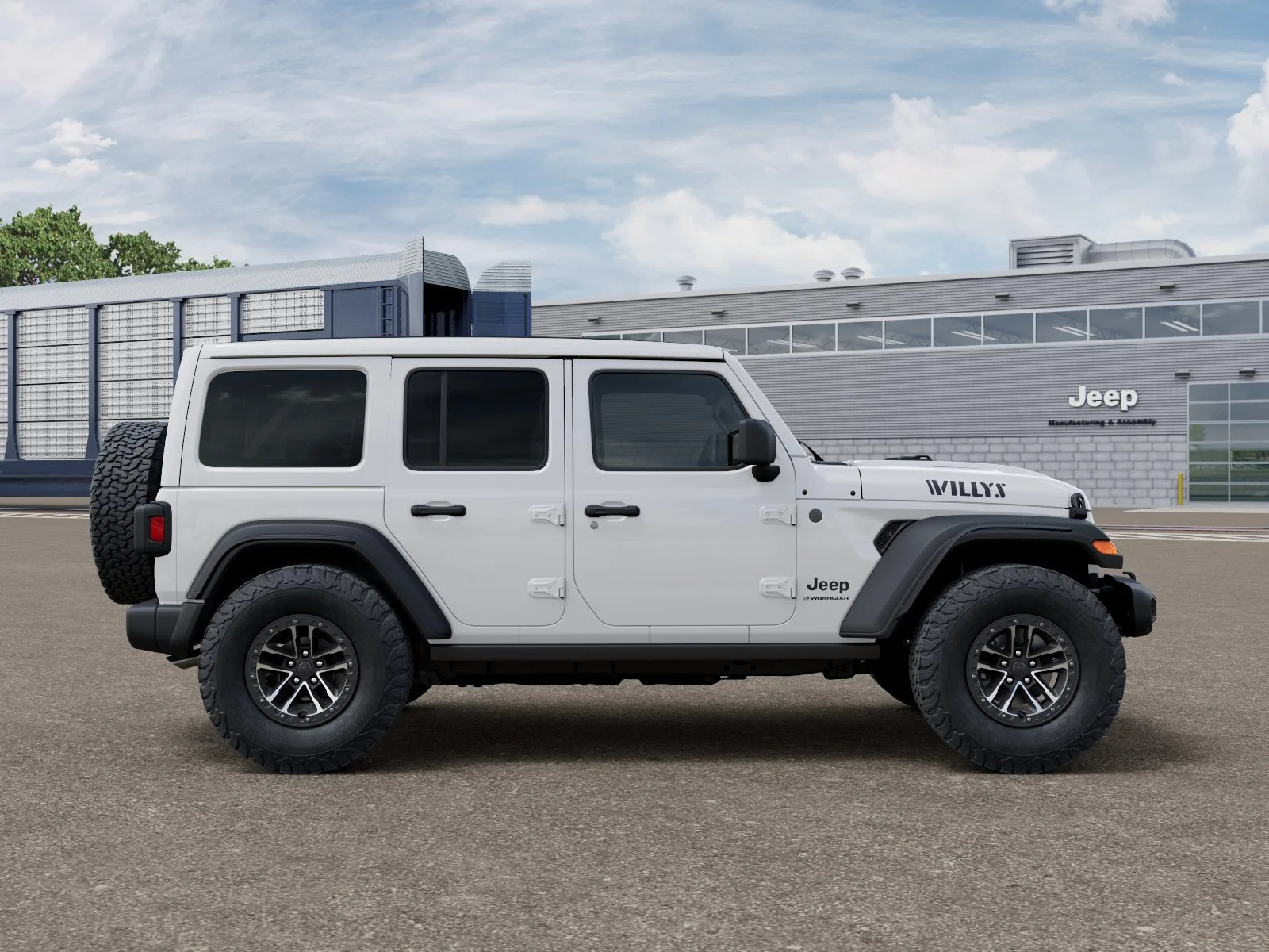 New 2026 Bright White Clearcoat Jeep Willys image 12