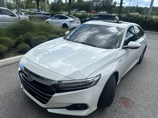 Used 2021 Platinum White Pearl Honda Touring image 1