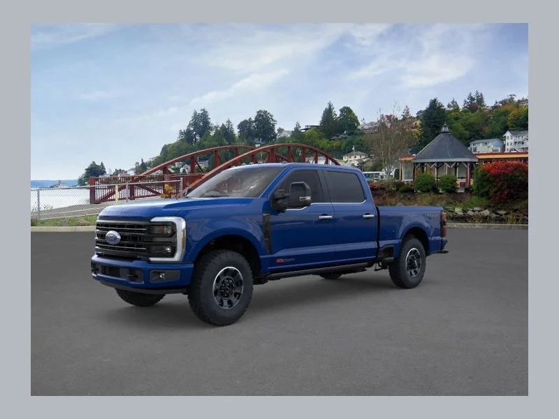 New 2026 Blue Ford Platinum image 1