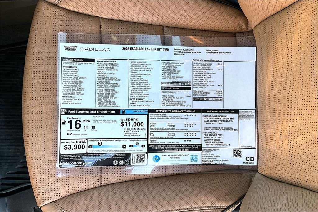2026 Cadillac Escalade ESV Luxury - Photo 14