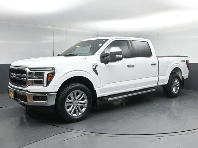 Certified Used 2025 White Ford Lariat image 3