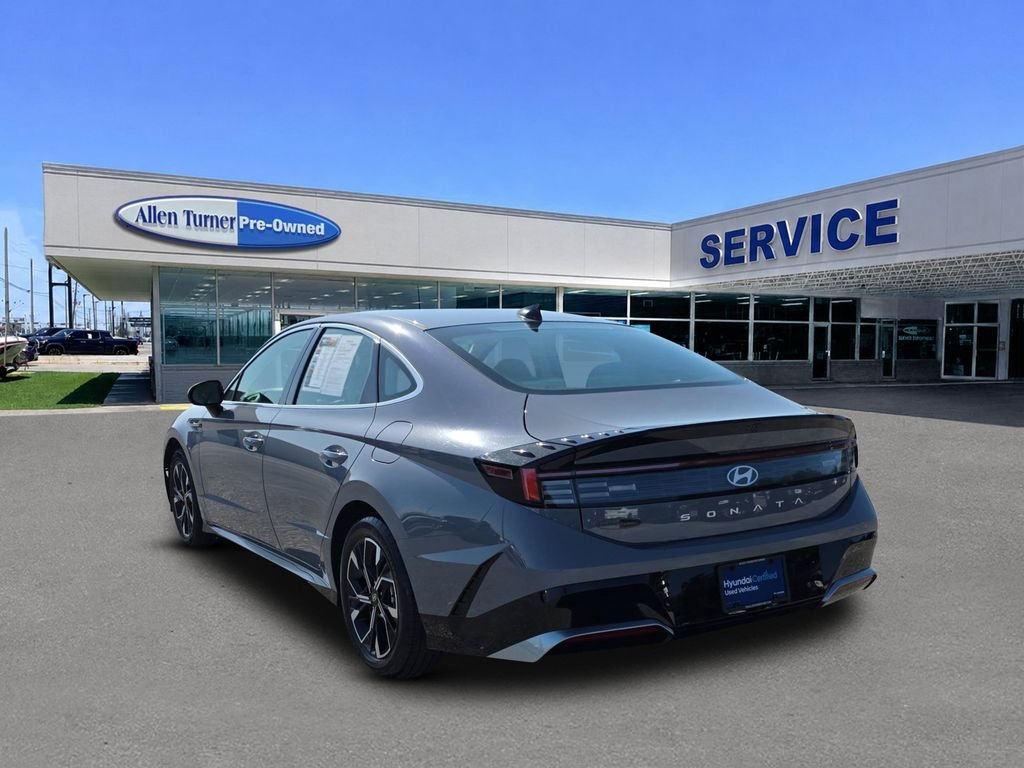 Certified Used 2024 Transmission Blue Hyundai SEL image 6