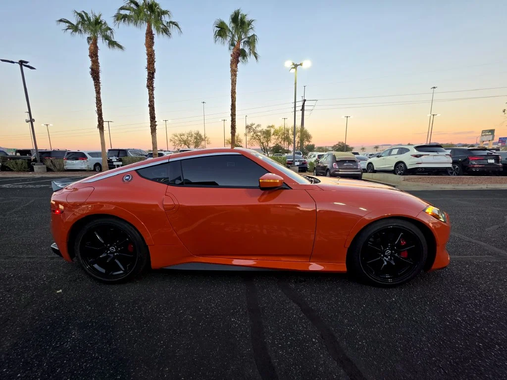 Certified Used 2024 Orange Nissan Performance image 4
