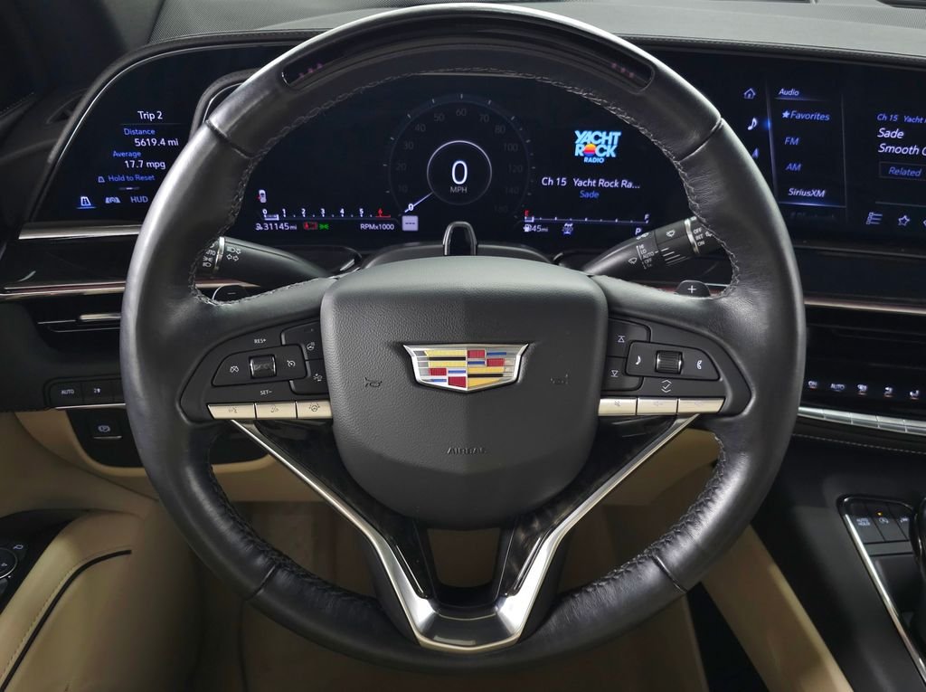 Used 2024 White Cadillac Premium Luxury image 22