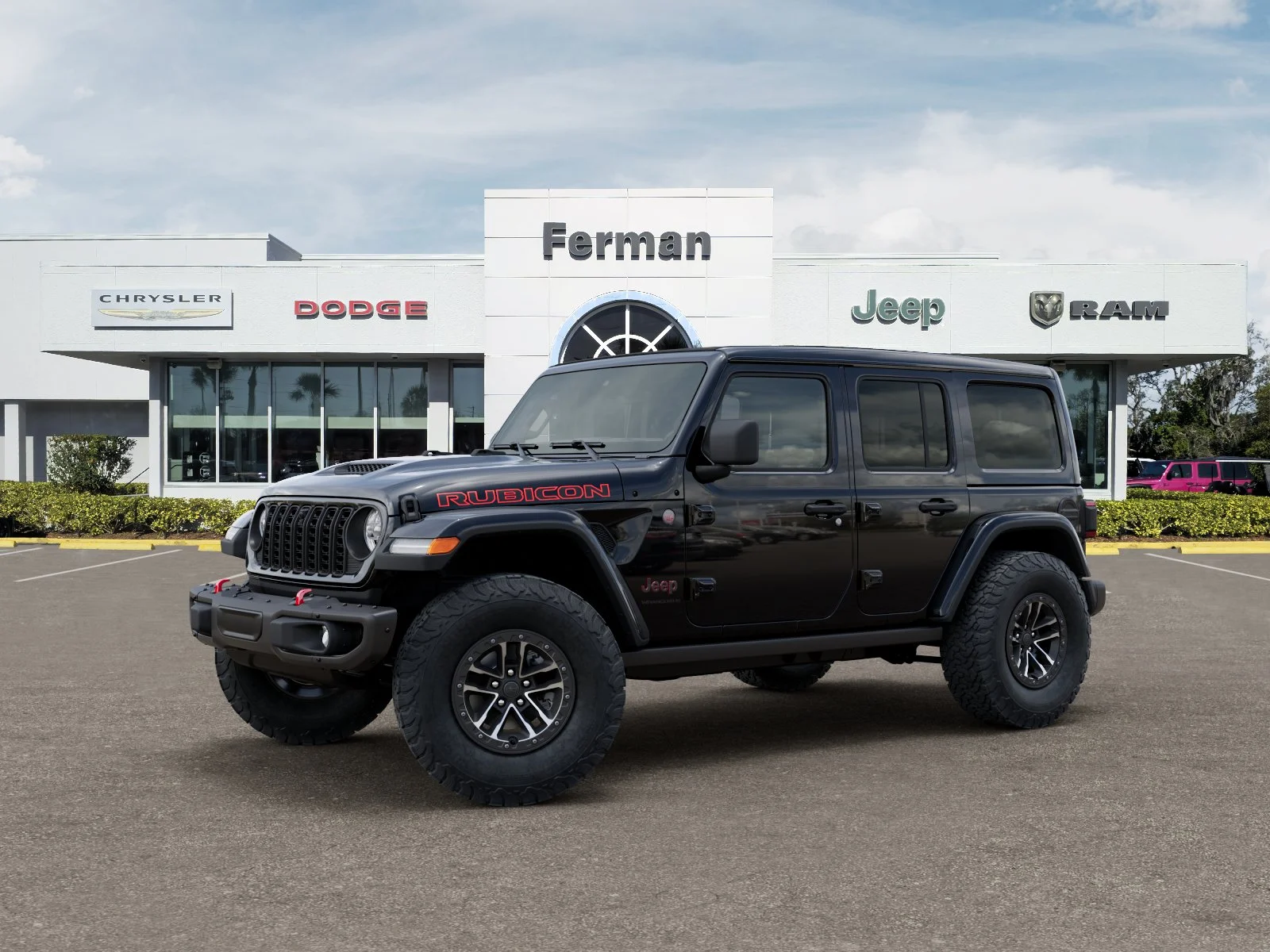 New 2026 Black Clear-Coat Exterior Paint Jeep Rubicon X image 38