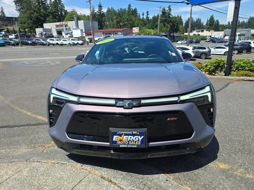 Used 2024 Galaxy Gray Metallic Chevrolet RS image 2