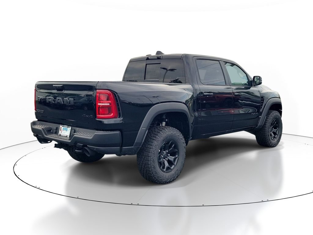 New 2026 Diamond Black Crystal Pearl-Coat Exterior Paint RAM RHO image 4