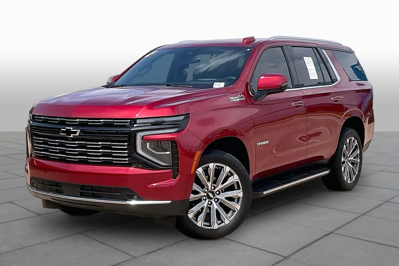 Used 2025 Radiant Red Tintcoat Chevrolet High Country image 2