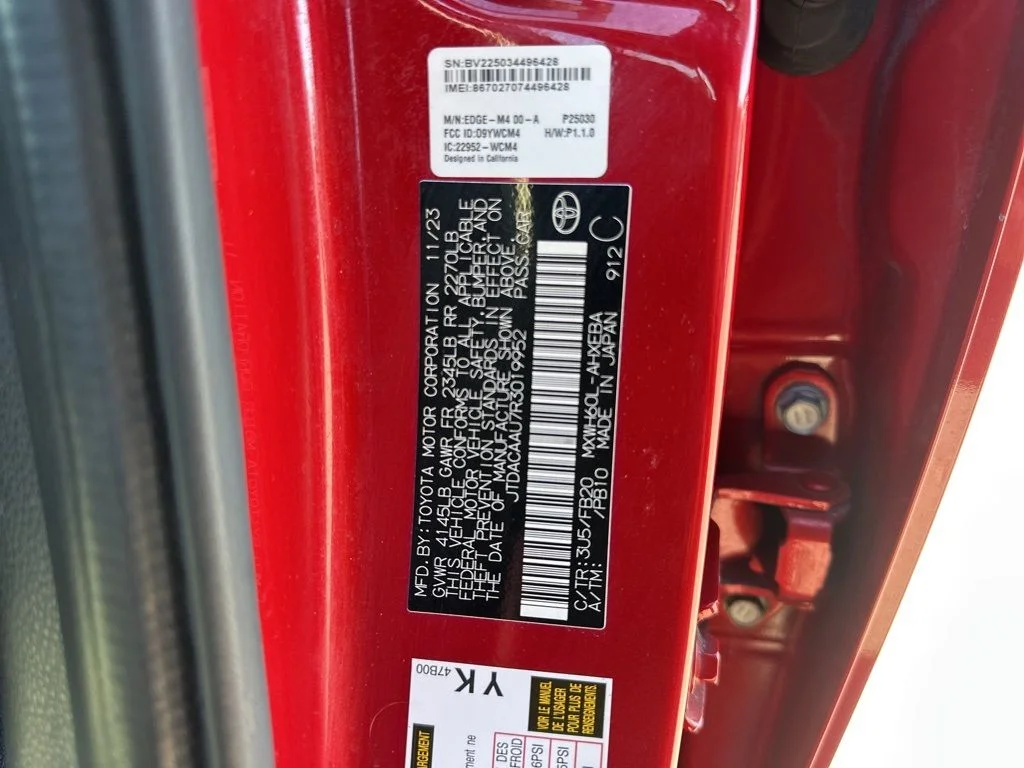 Used 2024 Red Toyota LE image 32