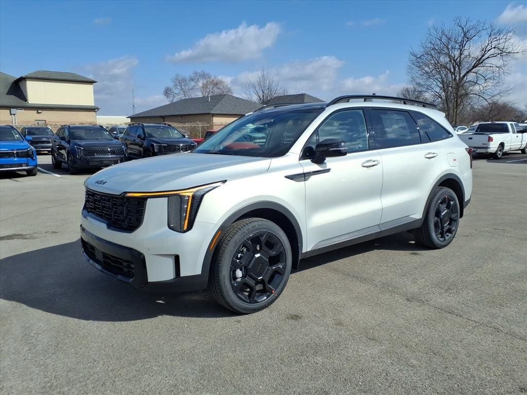 New 2026 Ivory Silver Kia X-Line EX AWD image 2