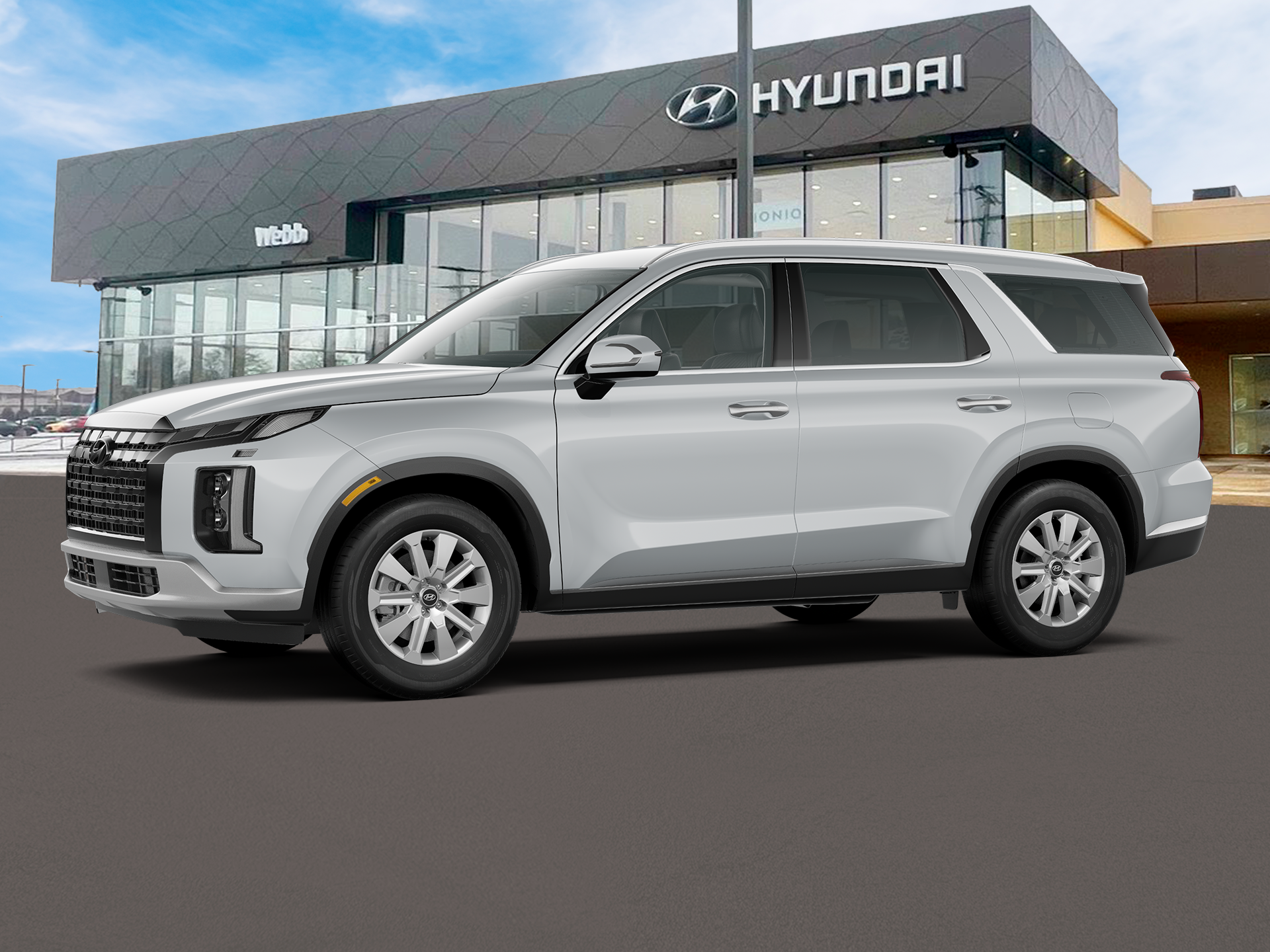 New 2025 White Hyundai SEL AWD image 2
