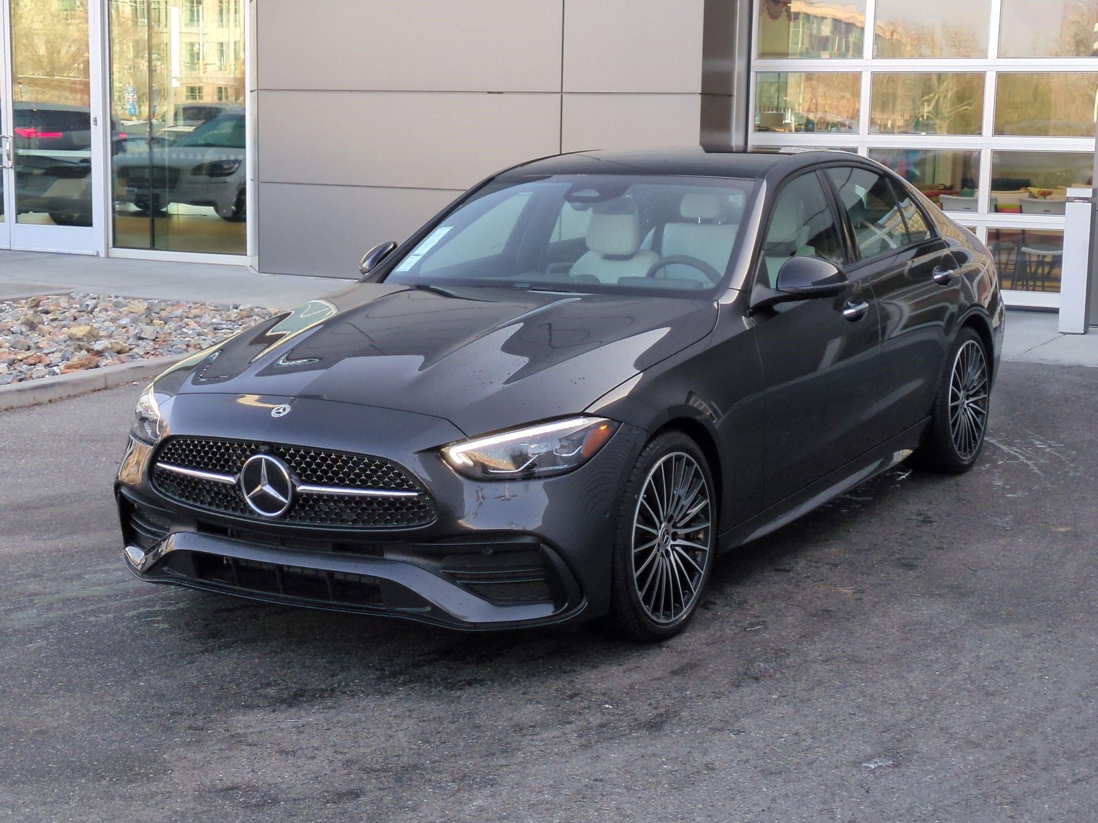 New 2026 Graphite Grey Metallic Mercedes-Benz C 300 image 8