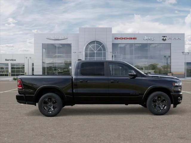 New 2025 Diamond Black Crystal Pearl-Coat Exterior Paint RAM BIG HORN image 73