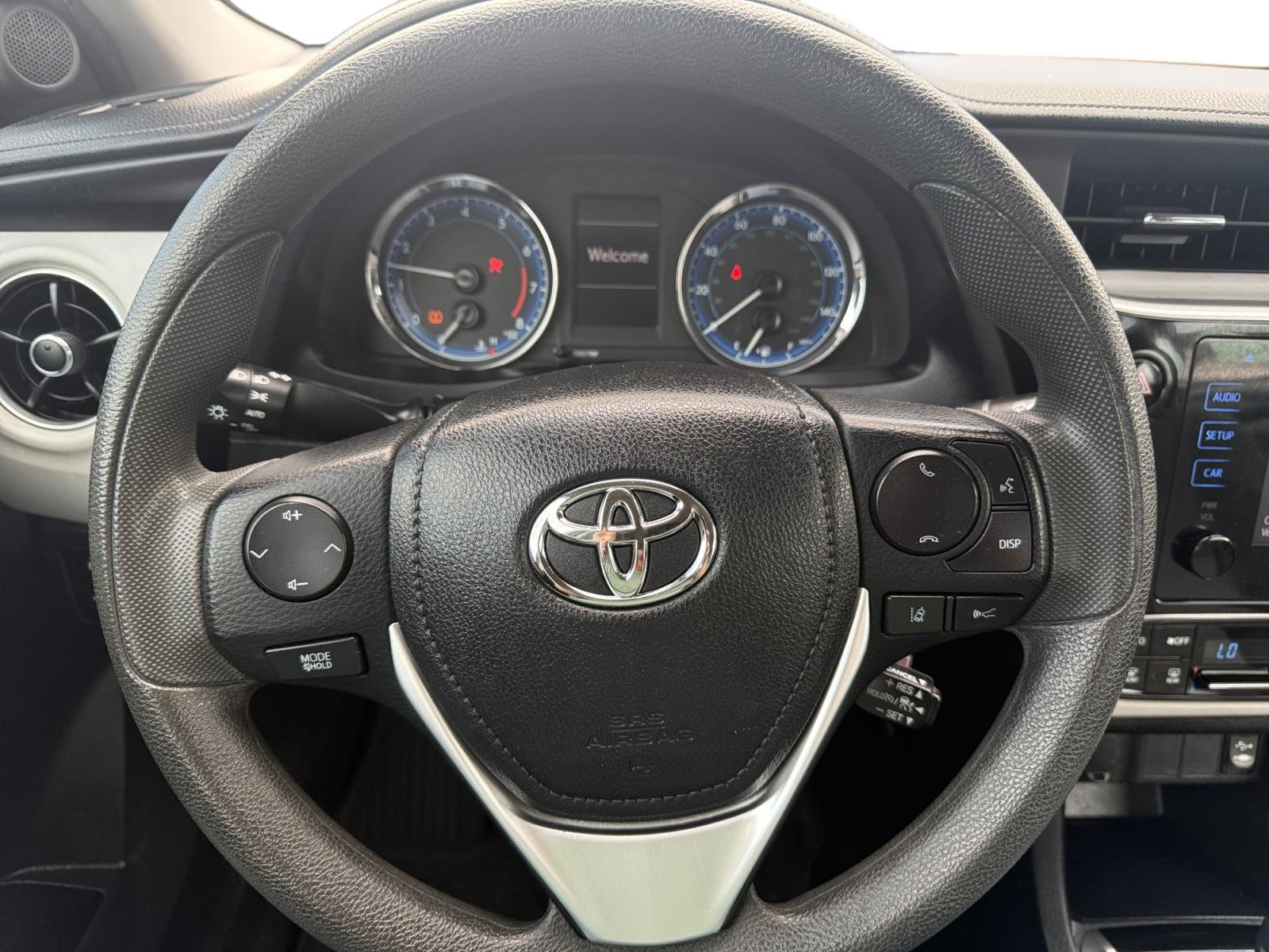 Used 2018 Black Sand Pearl TOYOTA LE CVT image 13