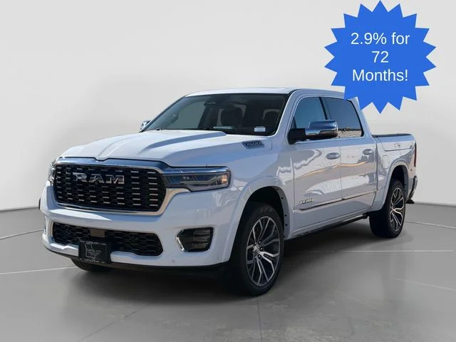 New 2026 Bright White Clear-Coat Exterior Paint RAM Tungsten image 14