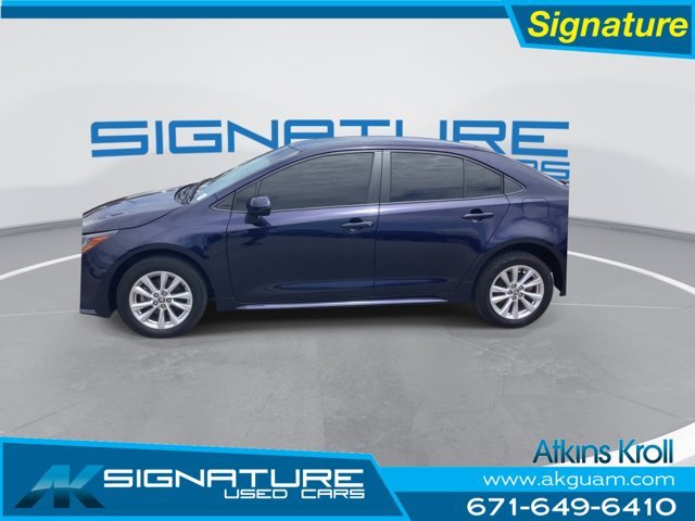 Used 2024 Blue Toyota LE image 6