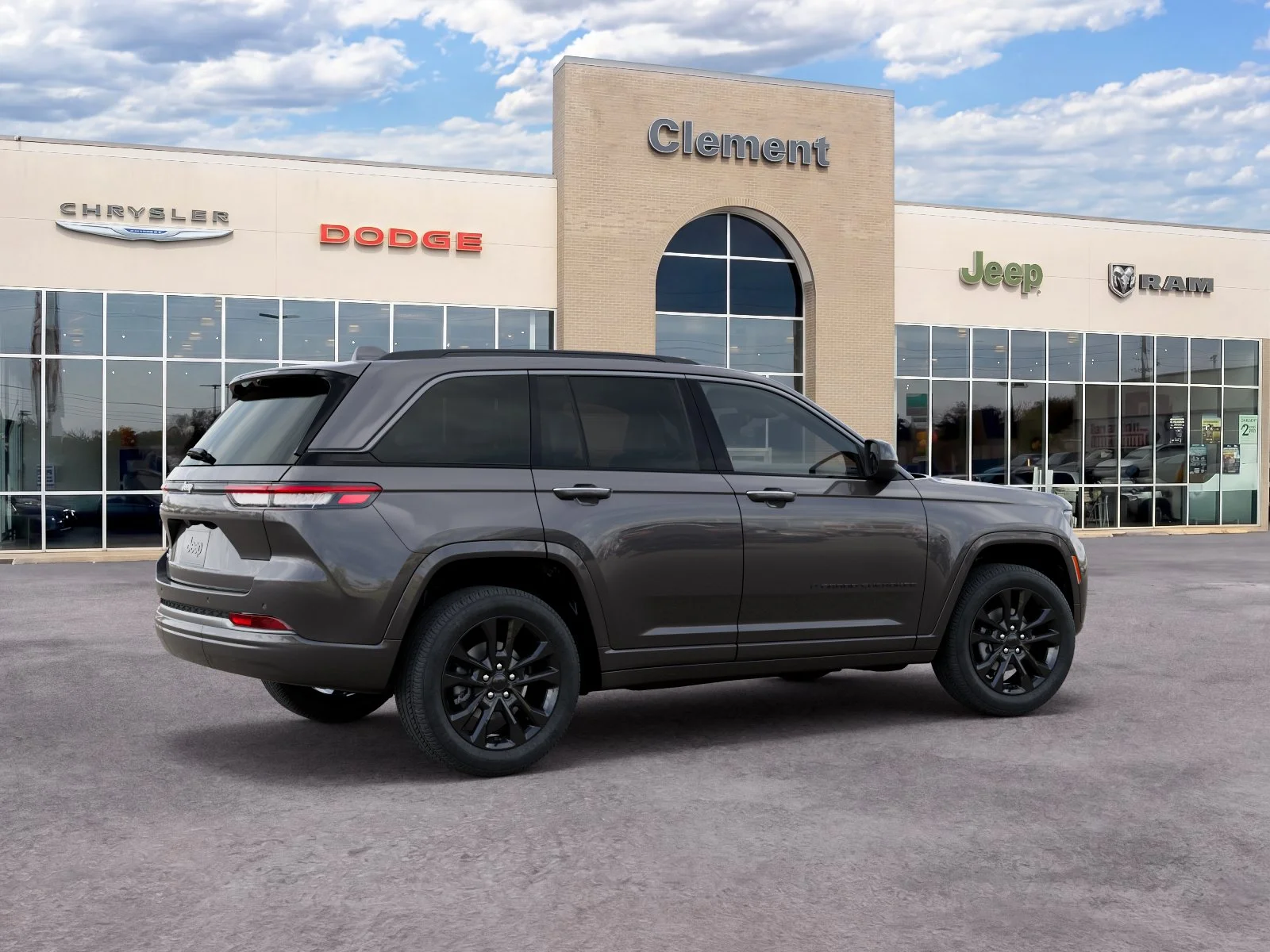 New 2026 Baltic Gray Metallic Clear-Coat Exterior Paint Jeep Limited Reserve image 33
