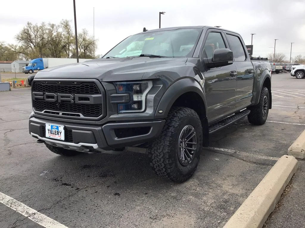 Used 2020 Gray Ford Raptor image 3