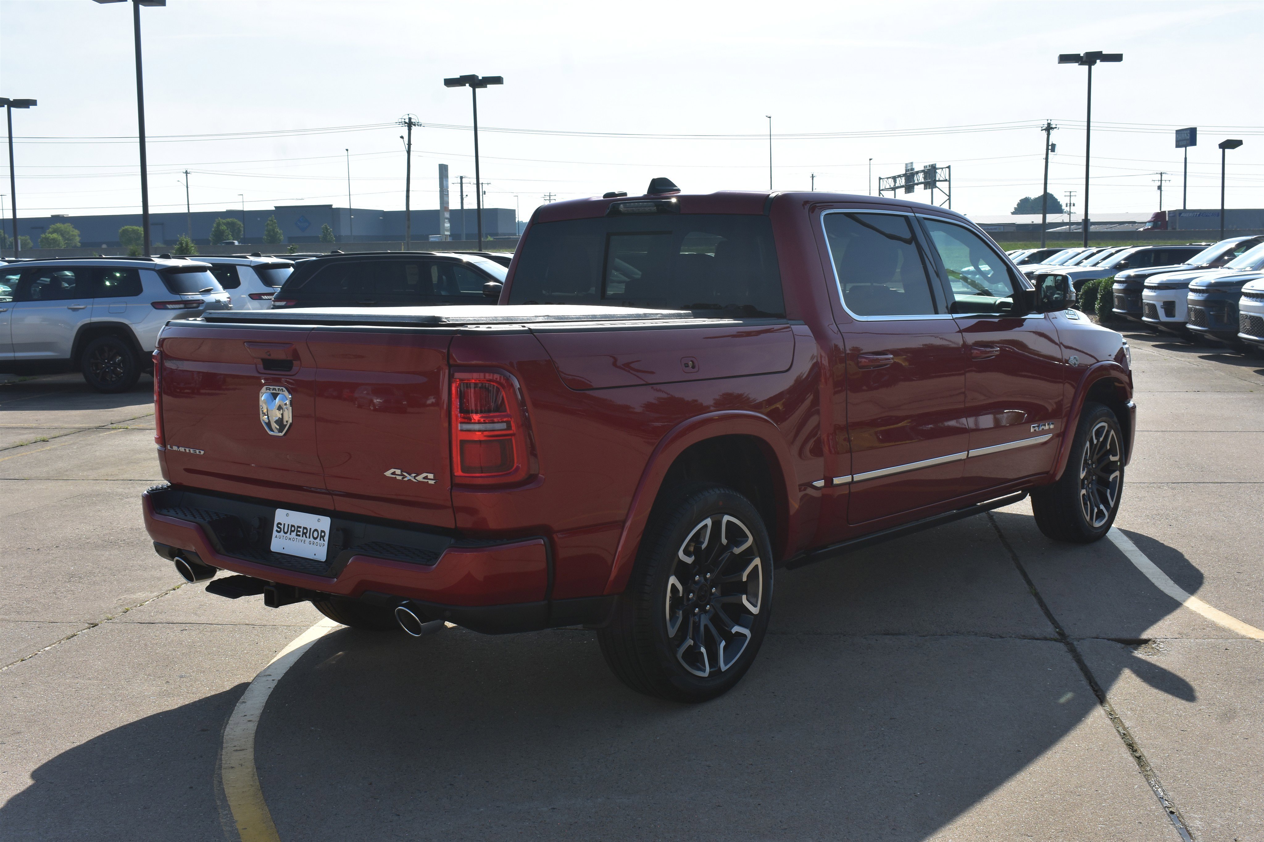 New 2026 Molten Red Pearlcoat RAM Limited image 5