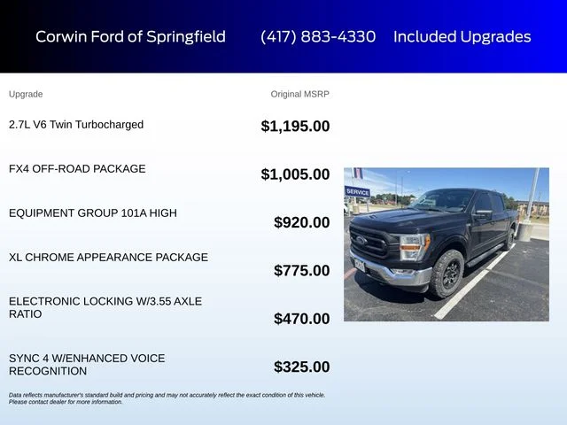 Certified Used 2021 Agate Black Metallic Ford XL image 6