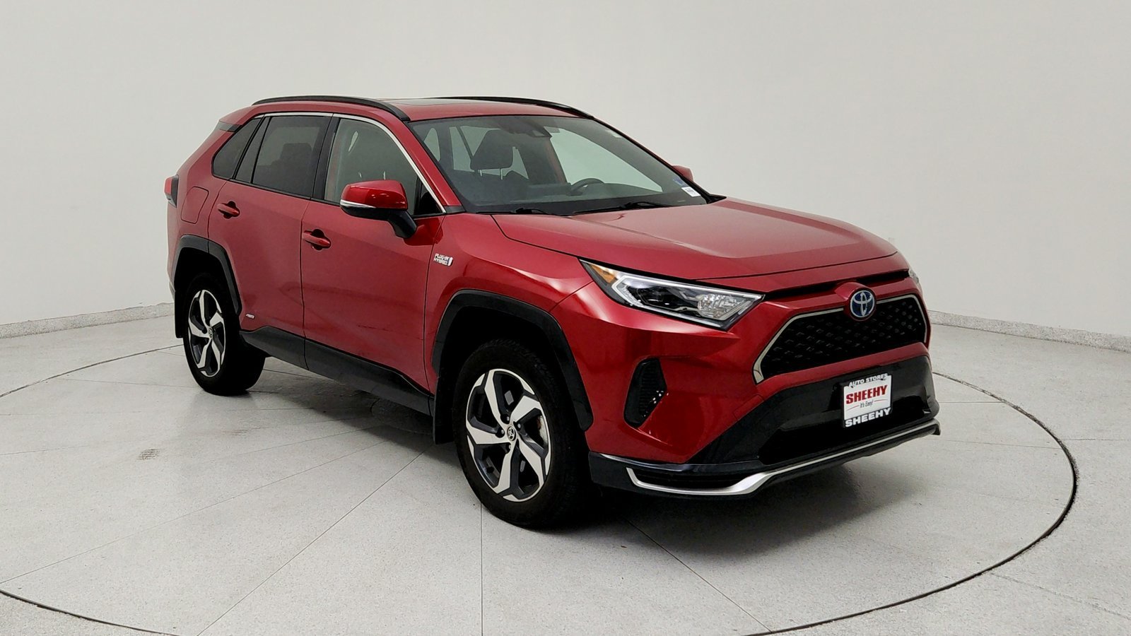 Used 2021 Red Toyota SE image 1