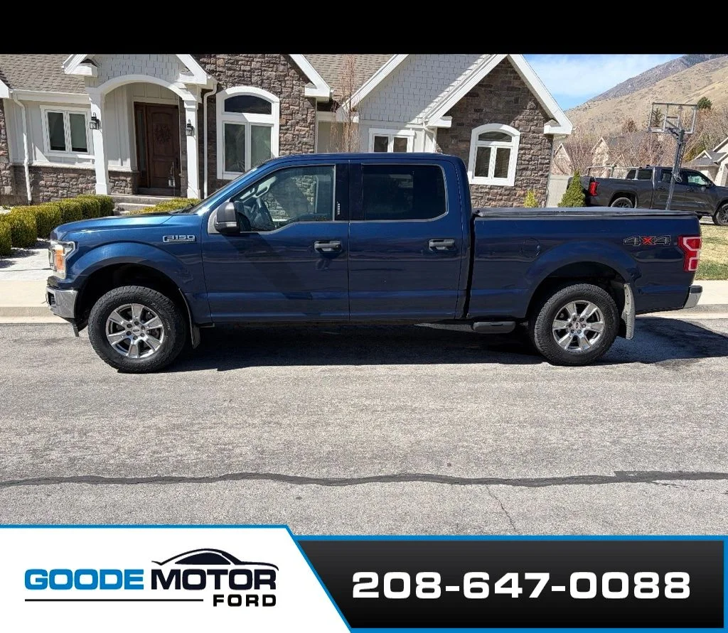 Used 2018 Blue Ford XLT image 3