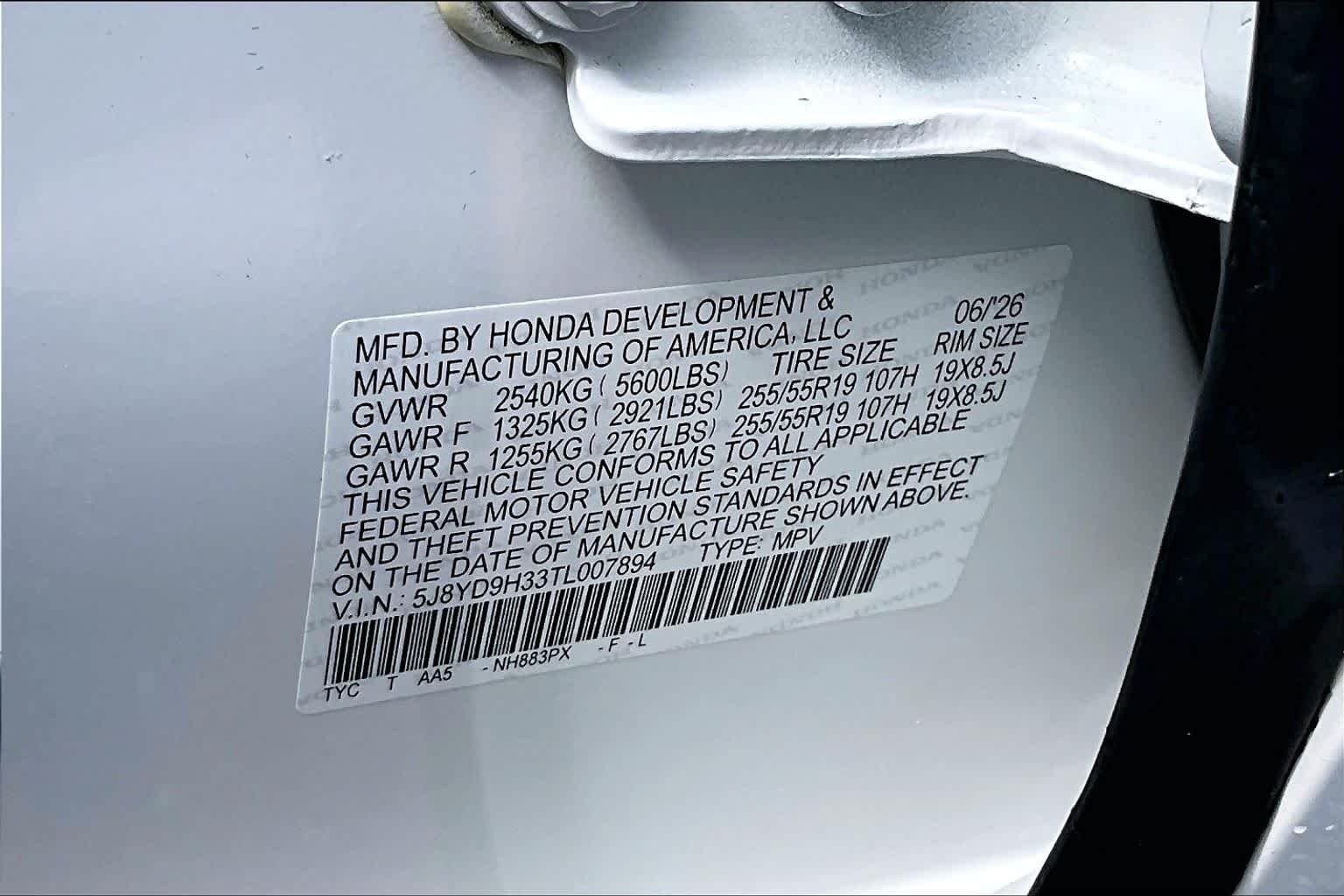 New 2026 Platinum White Pearl Acura  image 21