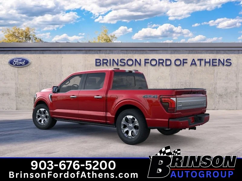 New 2026 Ruby Red Metallic Tinted Clearcoat Ford Platinum® image 4