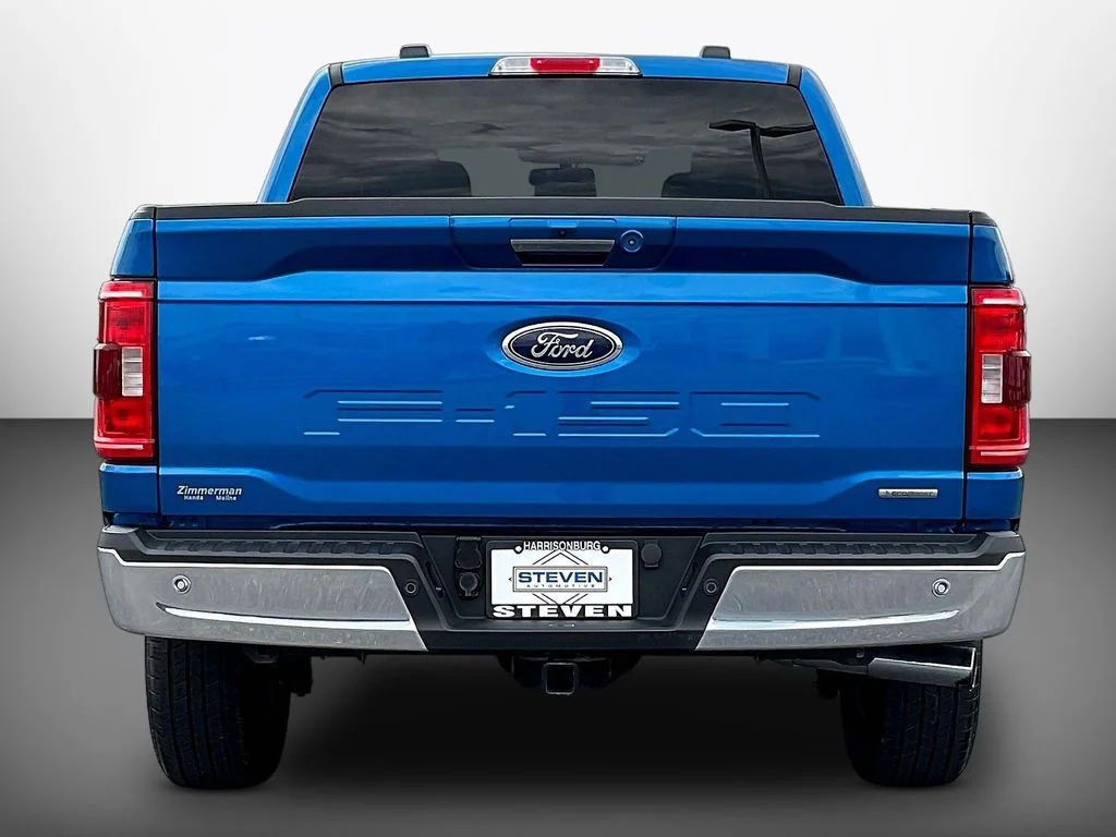 Certified Used 2021 Velocity Blue Metallic Ford XLT image 5