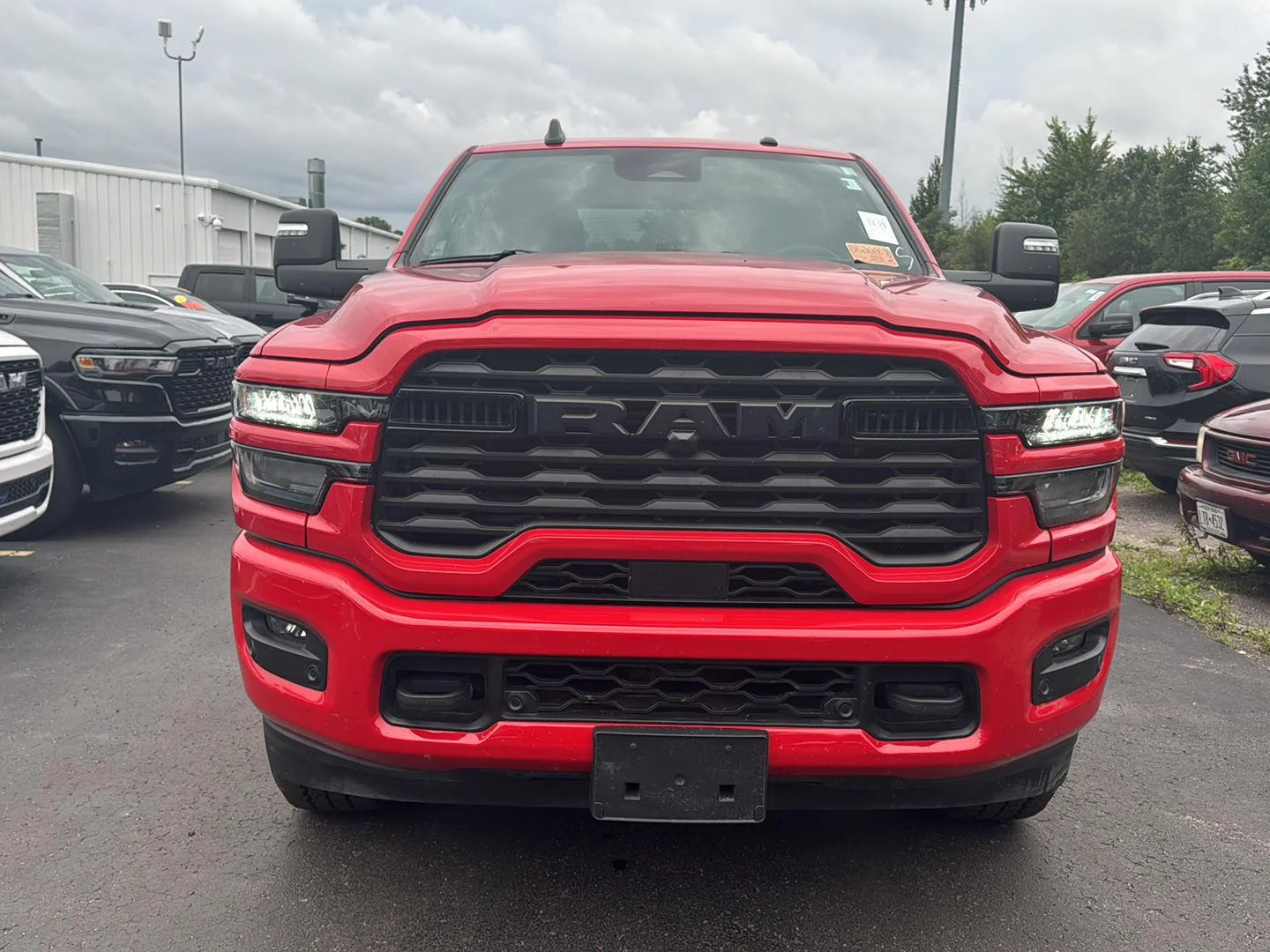 Used 2026 Flame Red Clearcoat Ram Big Horn image 5