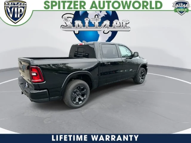 New 2027 Diamond Black Crystal Pearl-Coat Exterior Paint RAM Big Horn/Lone Star image 10