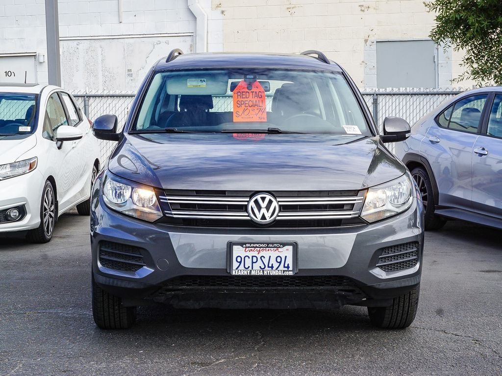 Used 2017 Volkswagen Tiguan S with VIN WVGAV7AX3HK026985 for sale in San Diego, CA