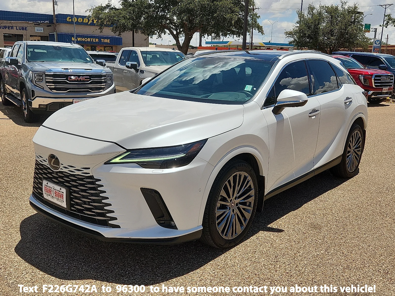 Used 2023 White Lexus 350 Luxury image 1