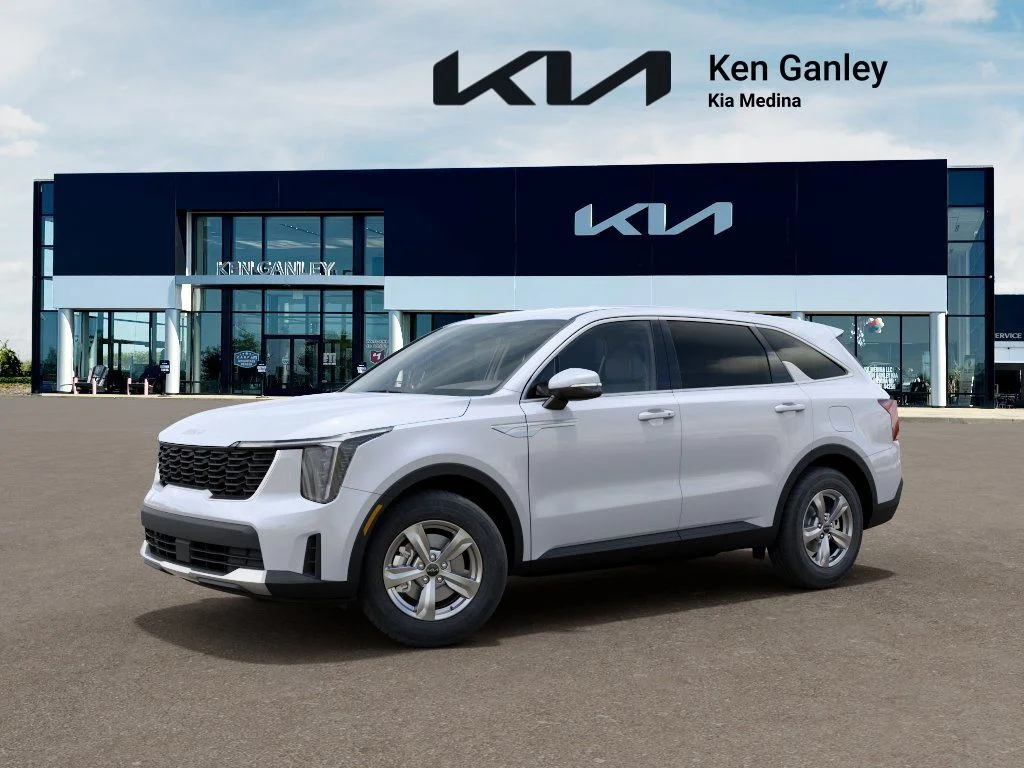 New 2026 Glacial White Pearl Kia LX image 3