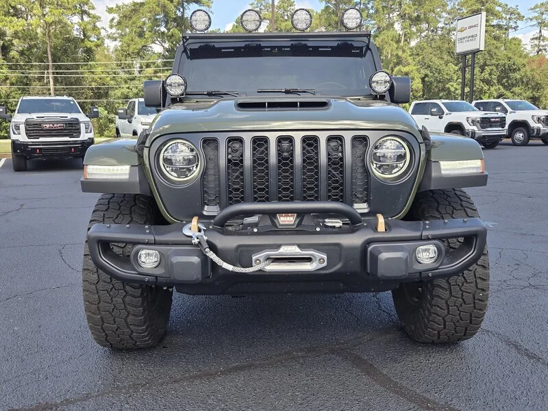 Used 2021 Green Clearcoat JEEP UNLIMITED RUBICON 392 image 2
