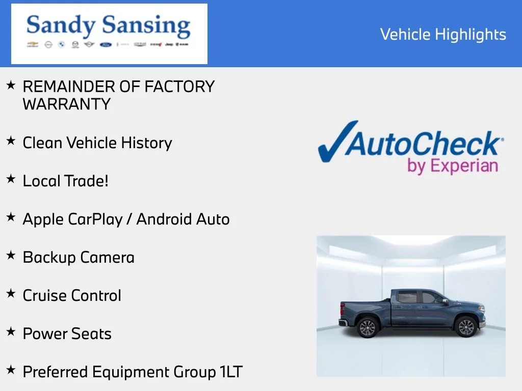 Used 2024 Blue Chevrolet LT image 8