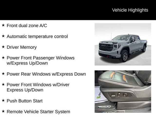 Used 2024 Thunderstorm Gray GMC AT4 image 14