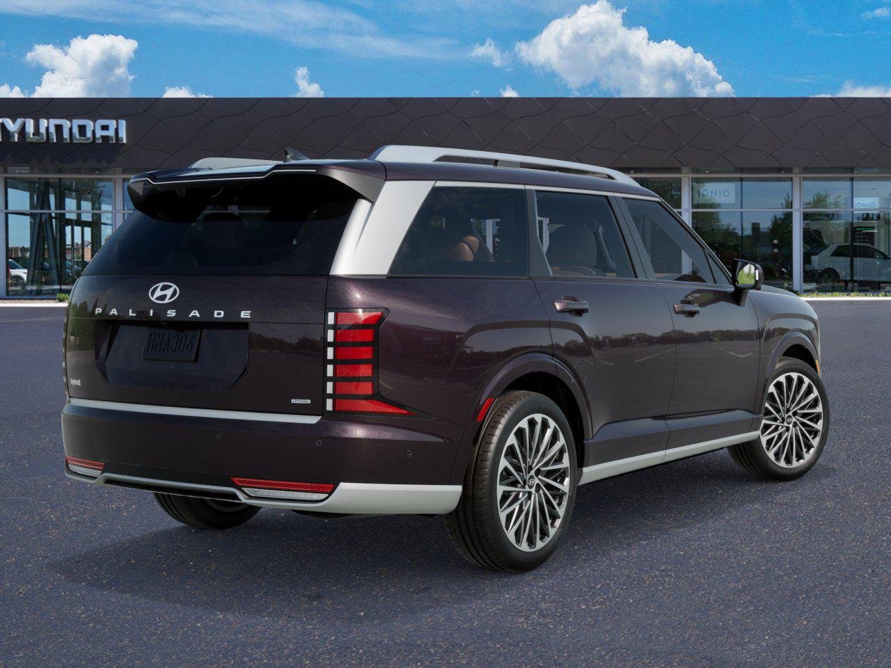 New 2026 Galaxy Maroon Pearl Hyundai Calligraphy image 4