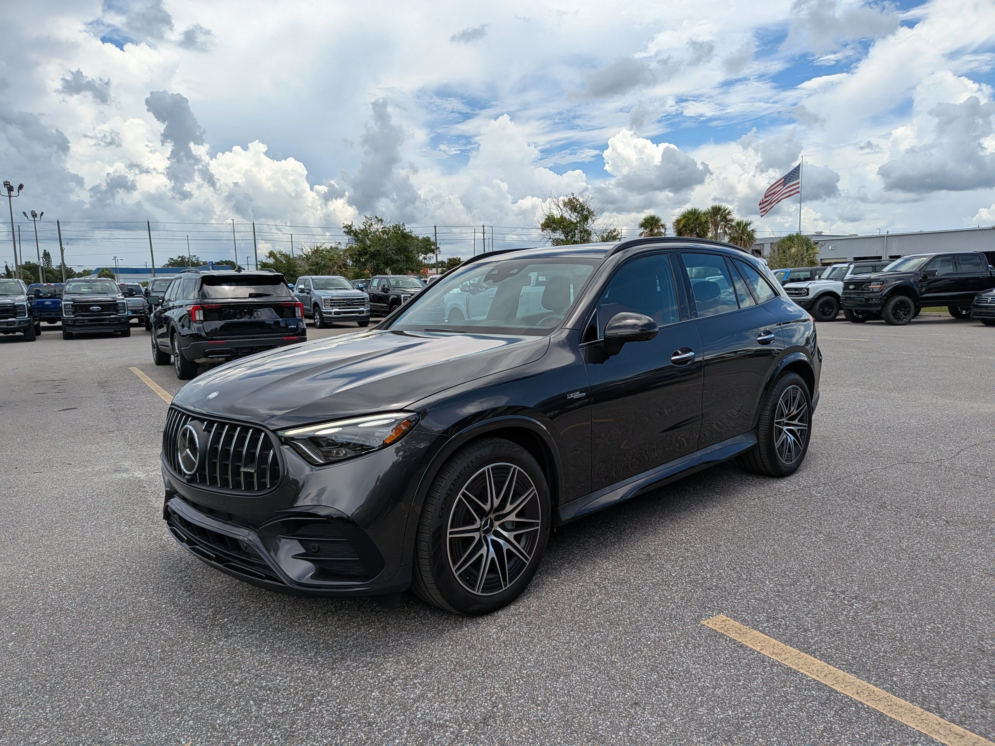 Used 2024 Graphite Gray Metallic Mercedes-Benz AMG® GLC 43 image 3