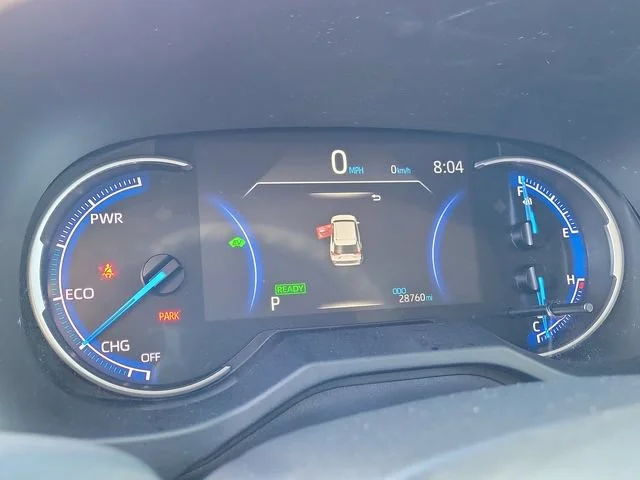 Used 2025 Gray Toyota Hybrid LE image 26