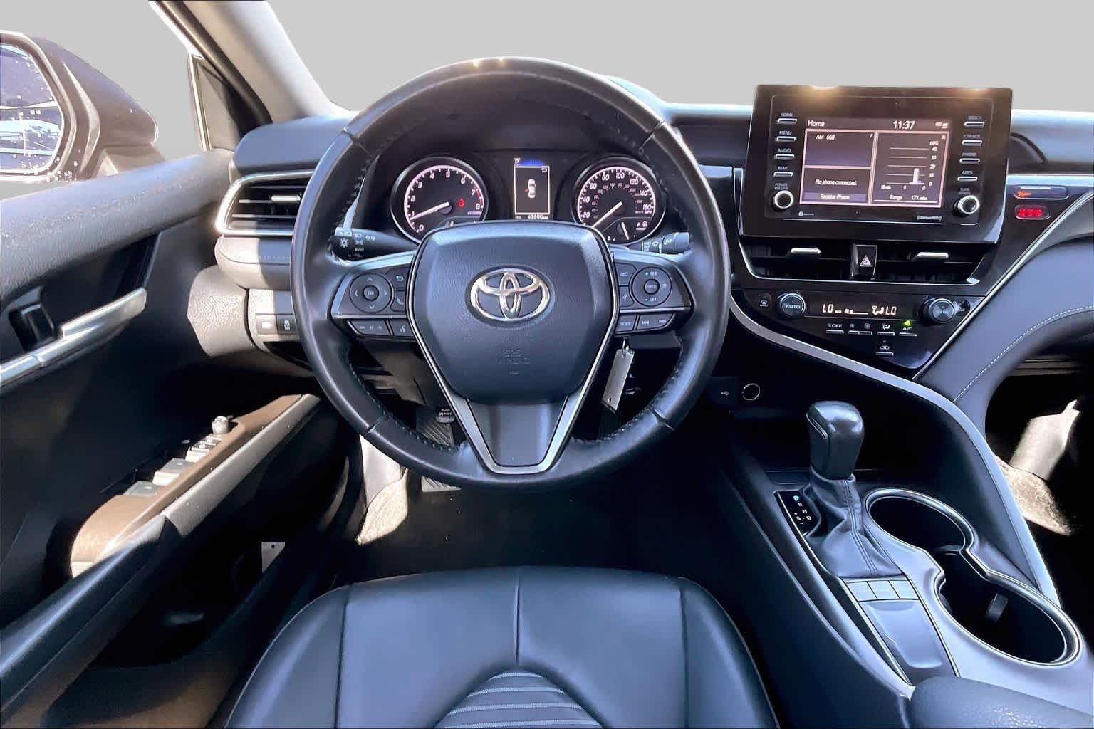 Certified Used 2023 Predawn Gray Mica Toyota SE image 6
