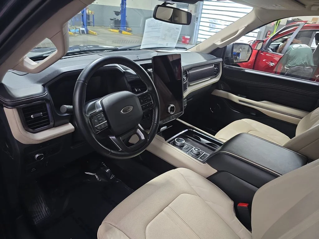 Used 2022 Stone Blue Metallic Ford Platinum image 19