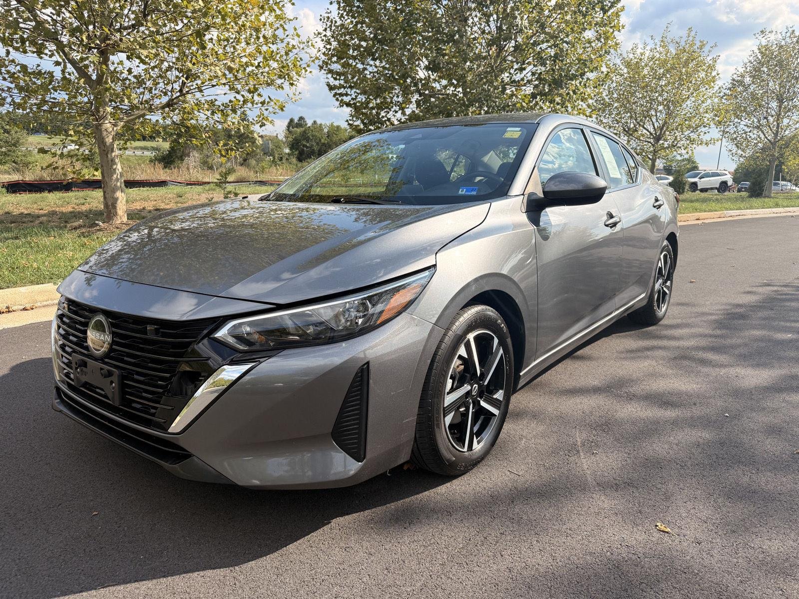Used 2024 Gun Metallic Nissan SV image 2