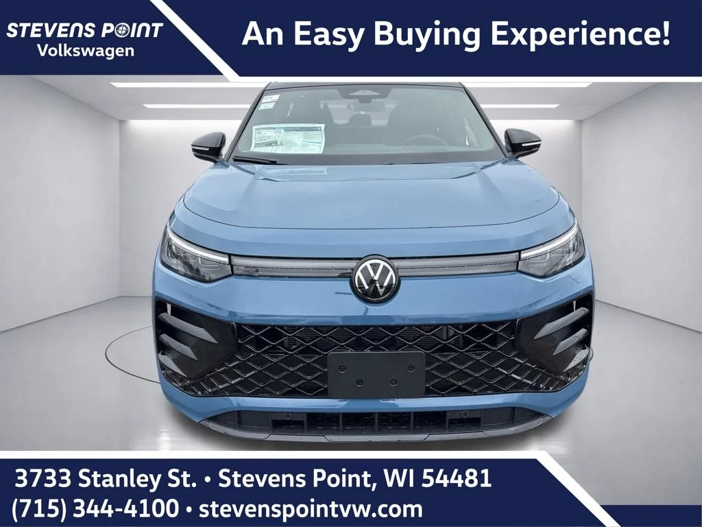 New 2026 Monterey Blue with Deep Black Roof Volkswagen 2.0T SE R-Line Black image 8