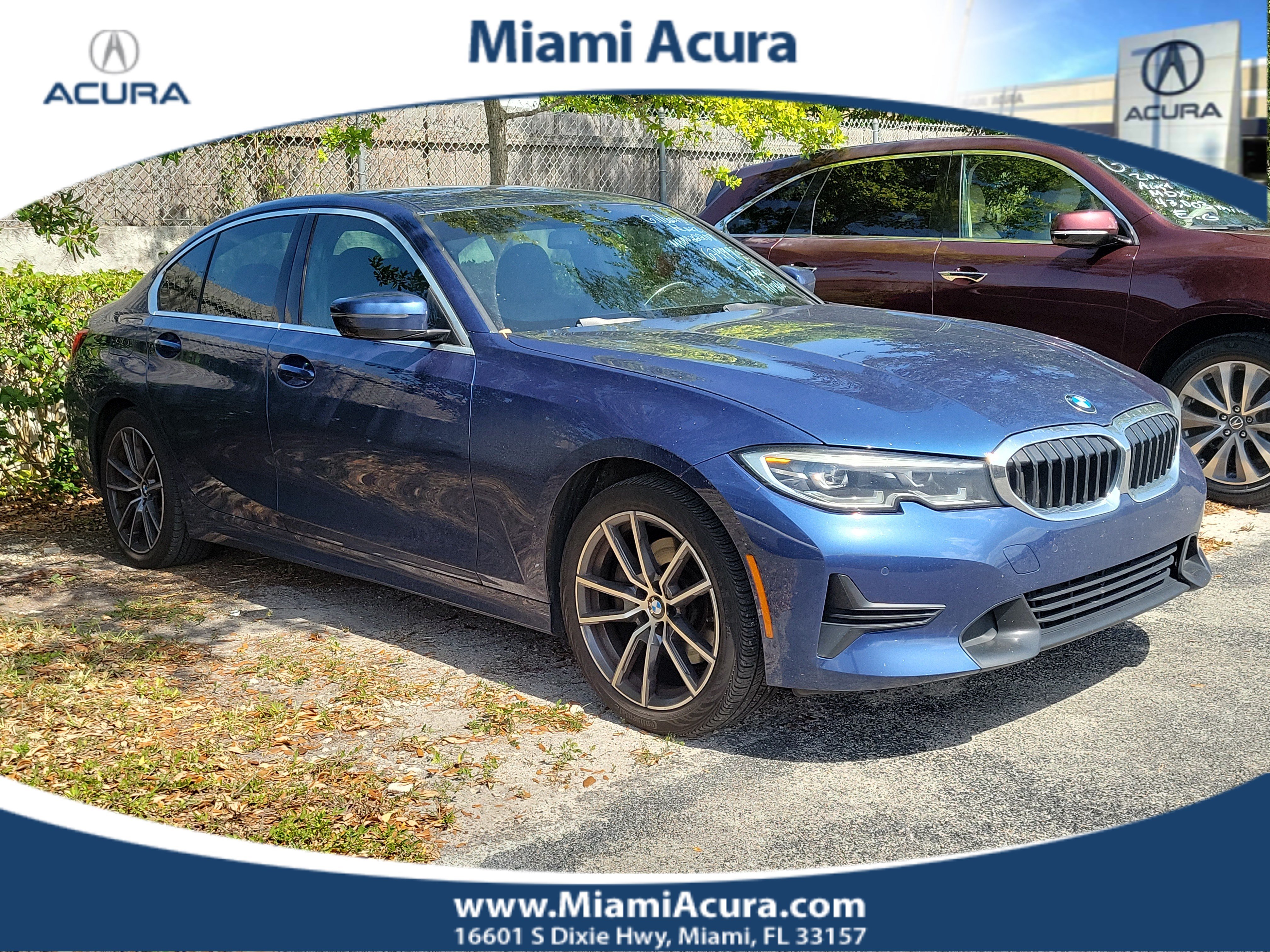 Used 2021 Phytonic Blue Metallic BMW 330i image 1