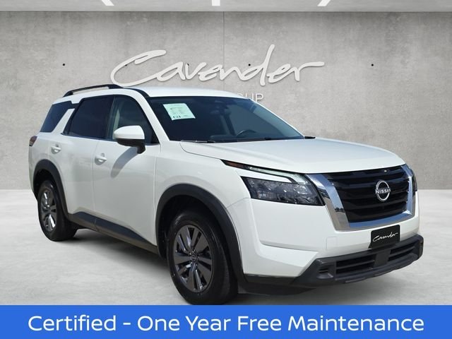 Certified Used 2025 White Nissan SV image 2