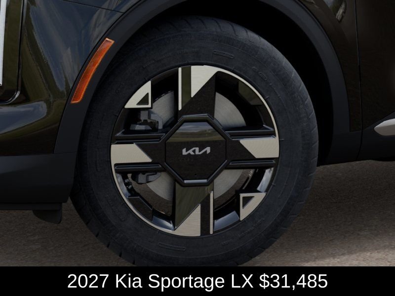 New 2027 Ebony Black Kia LX image 10