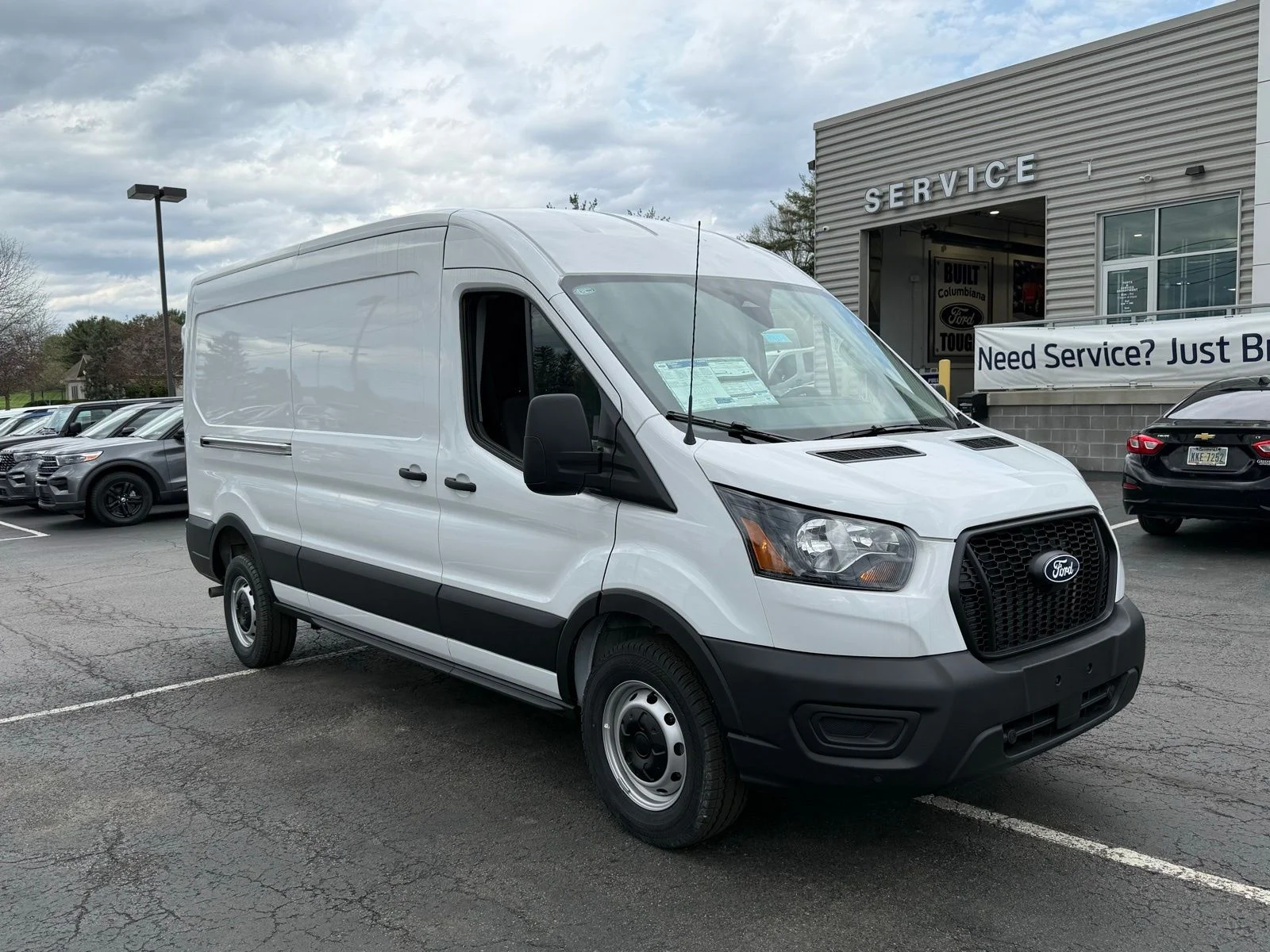 New 2026 Oxford White Ford Cargo Van image 16